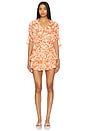 view 1 of 3 Becca Dress in Patmos Tangerine