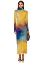 view 1 of 3 Liv Dress in Digital Ombre