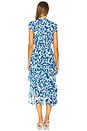 view 4 of 4 Ilysa Dress in Blue Watercolor Mix