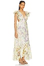 view 2 of 3 Septima Dress in Lucent Blooms