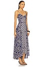 view 2 of 3 Mila Dress in Blue Mosaic Mix