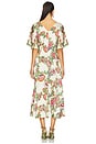 view 3 of 3 VESTIDO MIDI IRENA in Floral Lattice