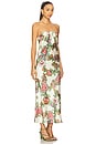 view 2 of 3 Thara Dress in Floral Lattice