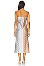 view 3 of 3 Damalis Dress in Checkered Tile