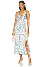 view 1 of 4 Emmy Dress in Prismatic Plates