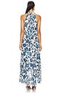 view 3 of 3 x REVOLVE X Revolve Aneva Dress in Indigo Teal Blooms