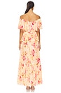 view 3 of 3 Heart Dress in Watercolor Floral