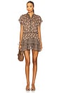 view 1 of 3 x REVOLVE Evie Dress in Brown Paisley Mix