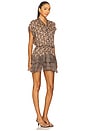 view 2 of 3 x REVOLVE Evie Dress in Brown Paisley Mix
