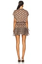 view 3 of 3 x REVOLVE Evie Dress in Brown Paisley Mix