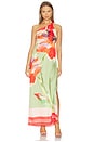 view 1 of 4 Dounia Dress in Scarf Flora