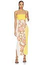 view 1 of 3 VESTIDO FLETCHER in Plumeria Wave Knit