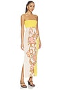 view 2 of 3 VESTIDO FLETCHER in Plumeria Wave Knit