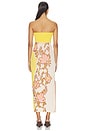 view 3 of 3 VESTIDO FLETCHER in Plumeria Wave Knit