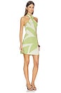 view 2 of 3 VESTIDO ISHANI in Abstract Palm Leaf