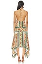 view 3 of 3 VESTIDO MIDI SHEILA in Majorelle Scarf