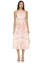 view 1 of 3 Amity Midi Dress in Terra Ceramic