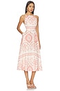 view 2 of 3 Amity Midi Dress in Terra Ceramic