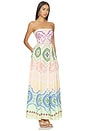 view 2 of 3 MAXIVESTIDO MADDIE in Rainbow Ceramic