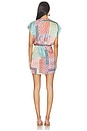 view 3 of 3 Mika Mini Dress in Oasis Patchwork