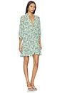 view 2 of 3 Shyra Dress in Azure Flora