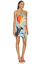 view 2 of 3 MINIVESTIDO INEZ in Fire Petal