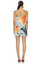 view 3 of 3 MINIVESTIDO INEZ in Fire Petal