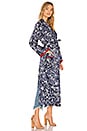 view 3 of 4 Malini Duster in Navy & White