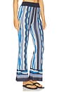 view 2 of 6 Marla Pant in BlueGeo Stripe Knit in Blue Geo Stripe Knit