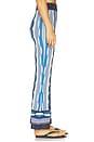 view 3 of 6 Marla Pant in BlueGeo Stripe Knit in Blue Geo Stripe Knit
