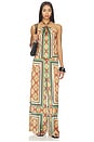 view 5 of 6 Selena Pant in Majorelle Scarf