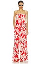 view 5 of 6 Selena Pant in Abstract Orchid