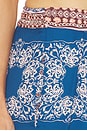view 7 of 6 PANTALON SELENA in Sapphire Tapis Satin