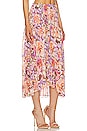 view 2 of 4 Zadora Midi Skirt in Sunset Blooms