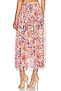 view 3 of 4 Zadora Midi Skirt in Sunset Blooms