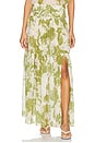 view 1 of 7 Polly Skirt in Green Goddess