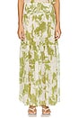 view 2 of 7 Polly Skirt in Green Goddess