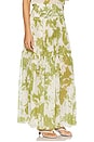view 3 of 7 Polly Skirt in Green Goddess