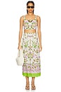 view 5 of 6 FALDA MIDI AGGIE in Secret Garden