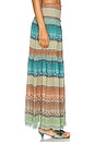 view 3 of 6 Polly Skirt in Paisley Ombre Chiffon