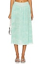 view 2 of 7 LOUISE スカート in Seafoam Linear Wave