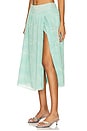 view 4 of 7 LOUISE スカート in Seafoam Linear Wave