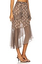 view 2 of 6 Rakal Skirt in Brown Paisley