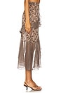 view 3 of 6 Rakal Skirt in Brown Paisley