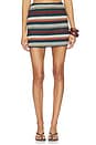 view 1 of 6 JUPE COURTE DIDI in Summer Stripes