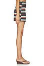 view 3 of 6 JUPE COURTE DIDI in Summer Stripes