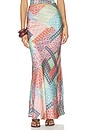 view 1 of 6 ROBE MAXI SIENNA in Oasis Patchwork