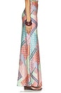 view 3 of 6 ROBE MAXI SIENNA in Oasis Patchwork
