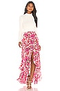 view 4 of 4 Lucia Skirt in Pink Floral