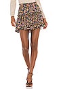 view 1 of 5 Marion Skirt in Abstract Floral